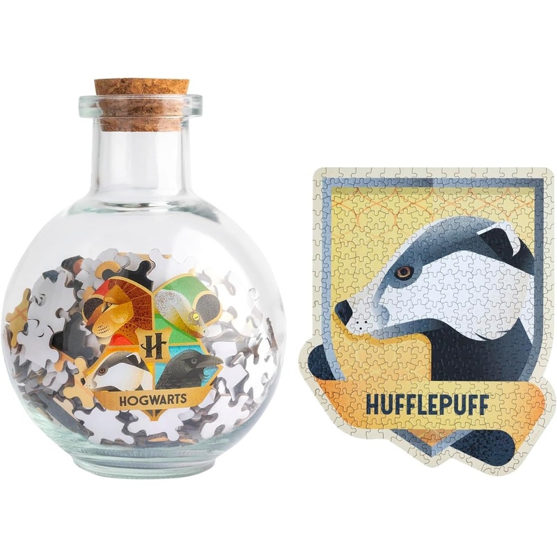 Erik: Harry Potter - Hufflepuff Potion Puzzle (322pc Jigsaw) Board Game