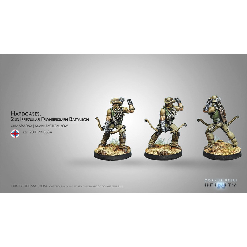 Infinity: Ariadna - Hardcases, 2nd Irregular Frontiersmen Battalion