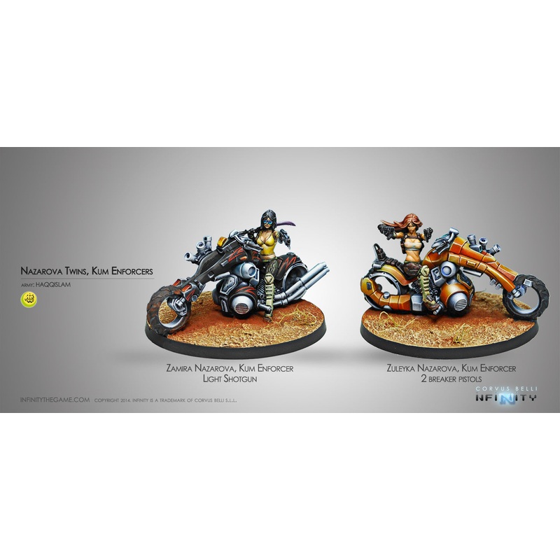 Infinity: Haqqislam - The Nazarova Twins, Kum Enforcers