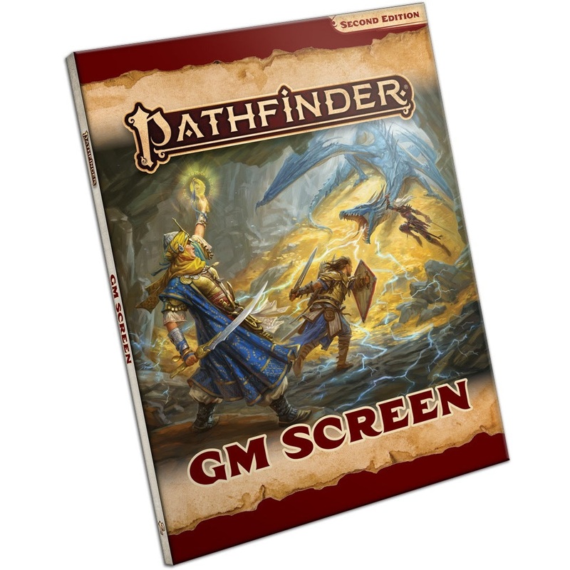 Pathfinder: Gm Screen (2Nd Edition) (Hardback)