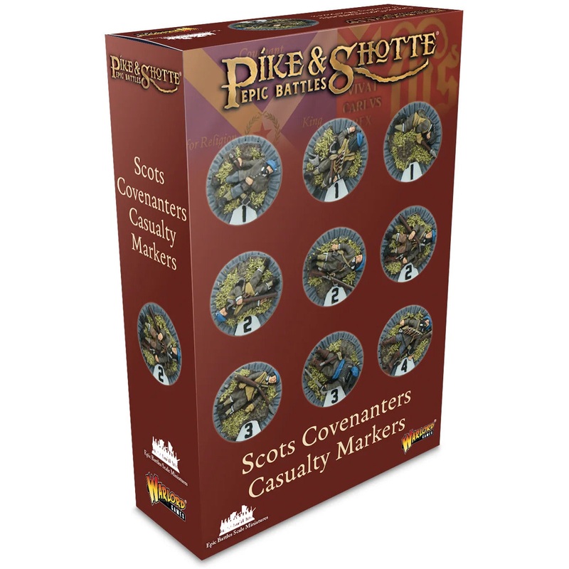 Pike & Shotte Epic Battles: Scots Covenanters - Casualty Markers