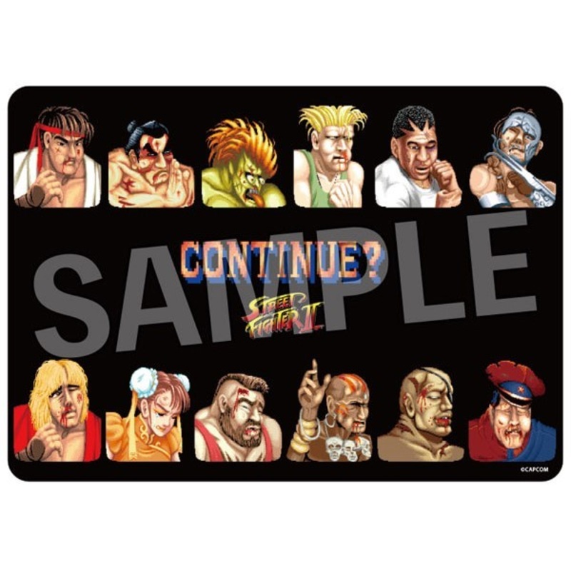 Street Fighter II: Illustration Play Mat - Next Turn: Continue?