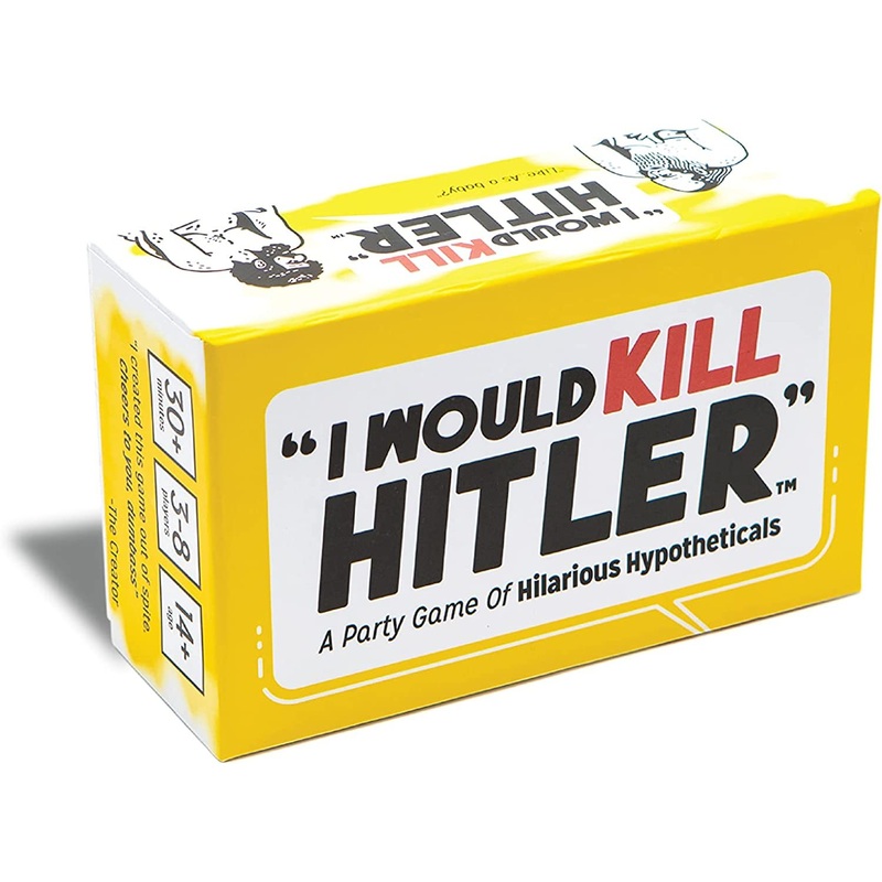 "I Would Kill Hitler" A Party Game of Hilarious Hypotheticals