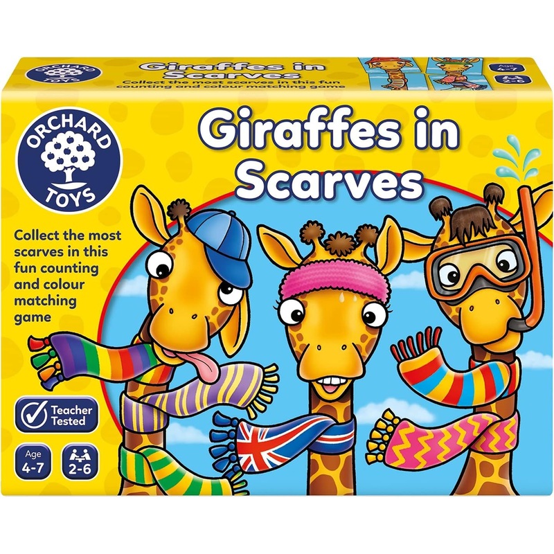 Orchard Toys: Giraffes in Scarves - Educational Game