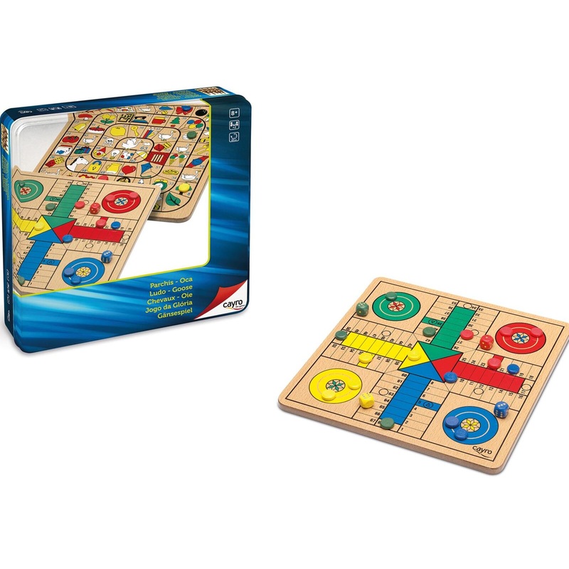 Parcheesi (Ludo) - Metal Box Edition Board Game