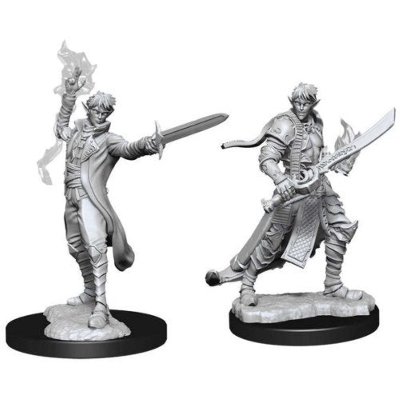 Pathfinder Battles Deep Cuts - Male Elf Magus (Magic User)