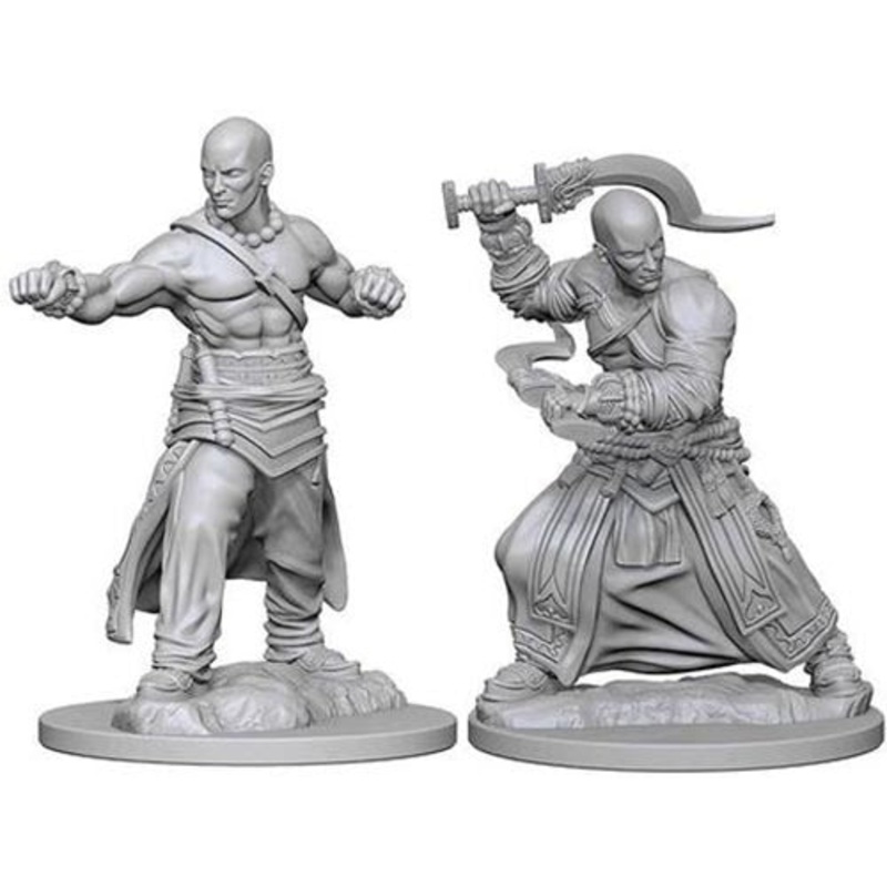 Pathfinder Deep Cuts: Unpainted Miniature Figures - Human Male Monk
