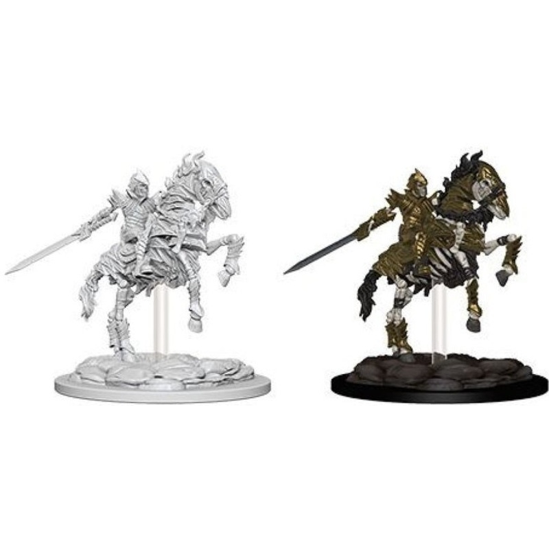 Pathfinder Deep Cuts: Unpainted Miniature Figures - Skeleton Knight on Horse