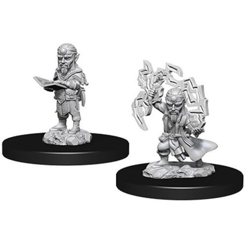 Pathfinder Deep Cuts: Unpainted Miniatures - Male Gnome Sorcerer