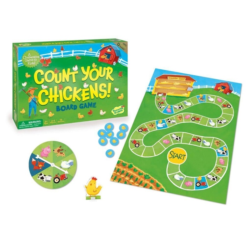 Peaceable Kingdom: Count Your Chickens! Board Game