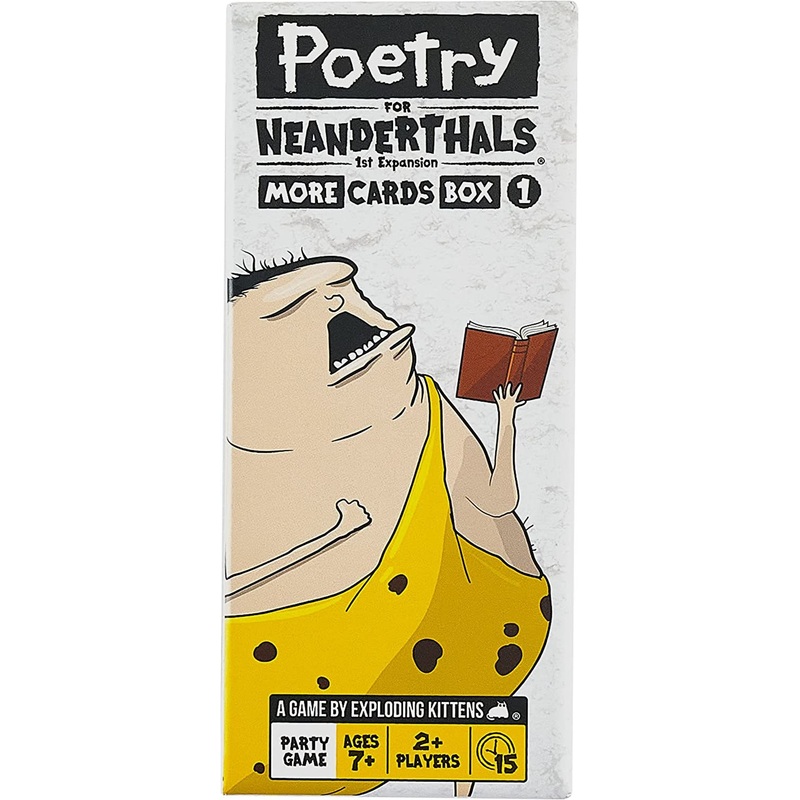 Poetry for Neanderthals: More Cards Box 1 (Board Game Expansion)