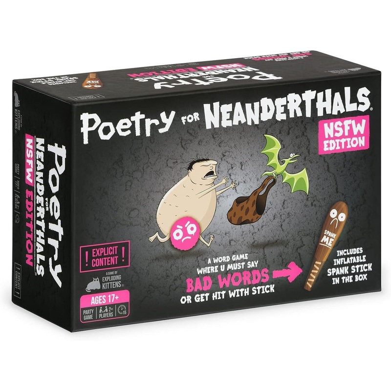 Poetry for Neanderthals - NSFW Edition (by Exploding Kittens) Board Game
