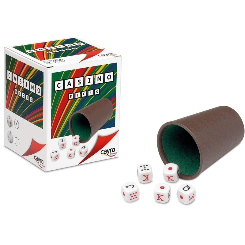Poker Dice with Cup Board Game