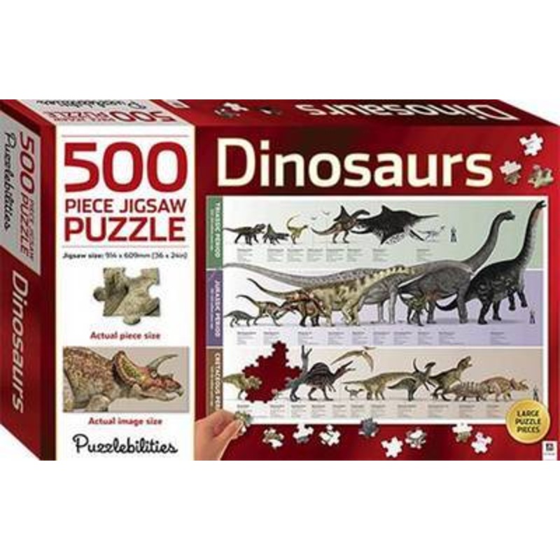 Puzzlebilities: Dinosaurs (500pc Jigsaw) Board Game