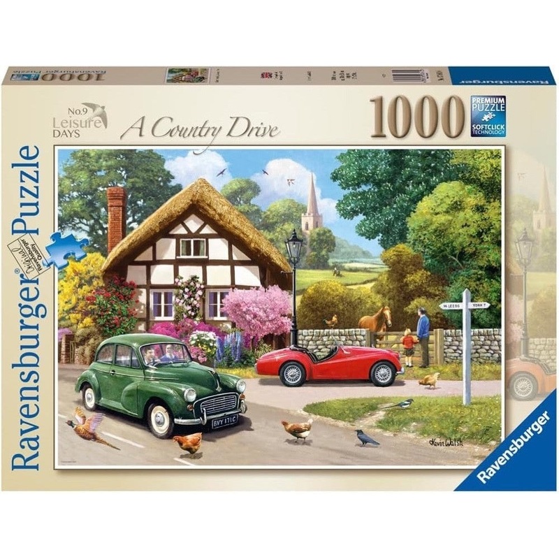 Ravensburger: A Stop to Say Hello Puzzle (1000pc Jigsaw) Board Game