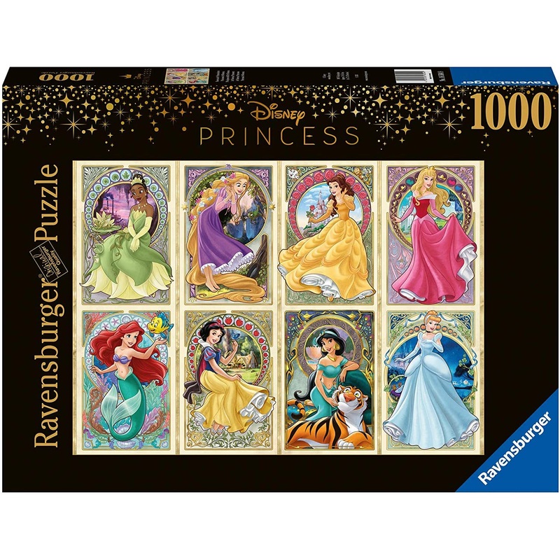Ravensburger: Disney Art Nouveau Princesses (1000pc Jigsaw) Board Game
