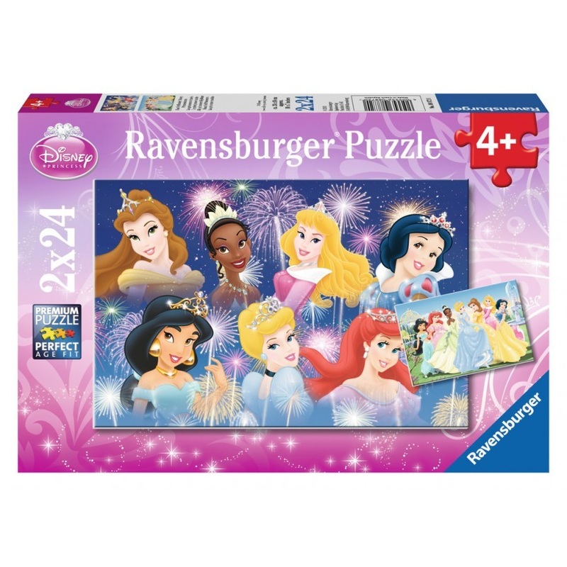 Ravensburger: Disney Princess Gathering (2x24pc Jigsaws) Board Game