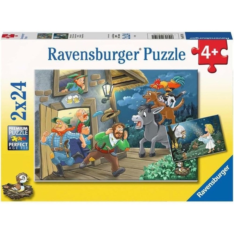 Ravensburger: Fairytales Puzzles (2x24pc Jigsaws) Board Game
