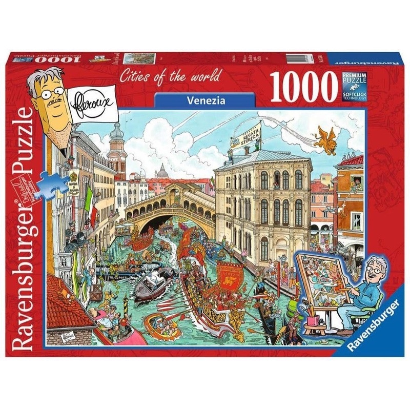 Ravensburger: Fleroux Venice Puzzle (1000pc Jigsaw) Board Game