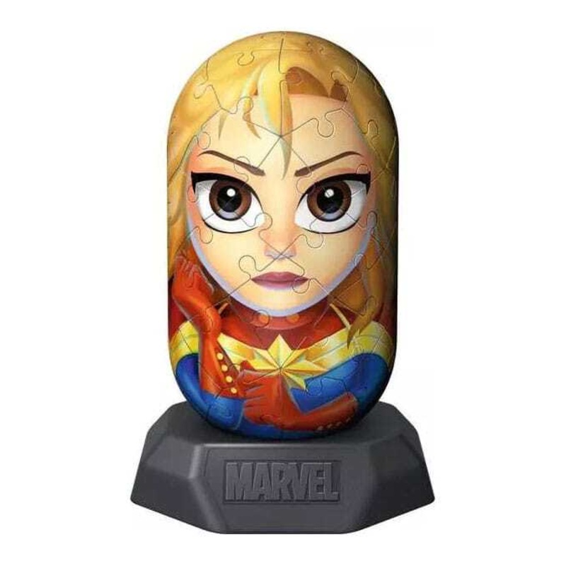 Ravensburger Hylkies: Captain Marvel - Marvel 3D Puzzle (54pc Jigsaw) Board Game