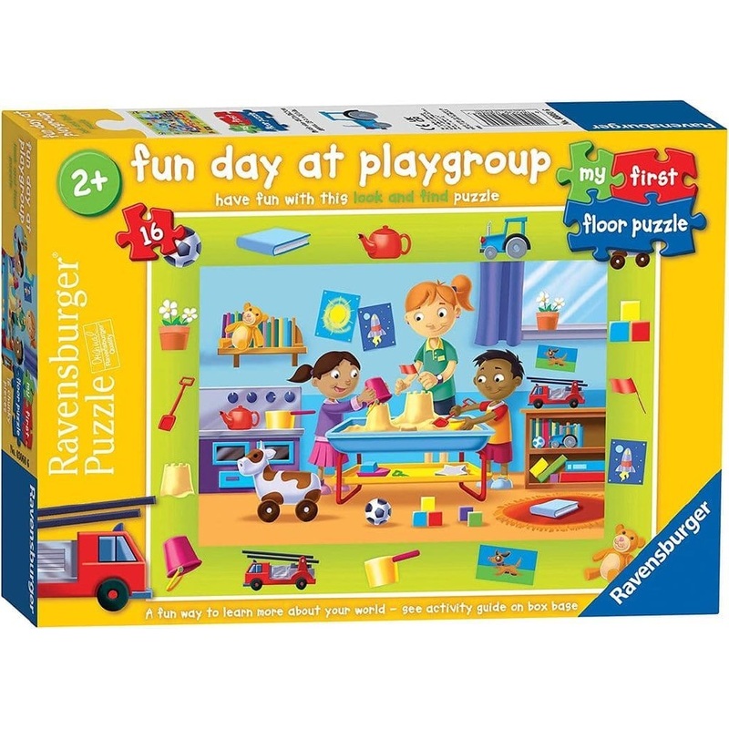 Ravensburger: My First Floor Puzzle - Fun Day at Playgroup (16pc Jigsaw) Board Game