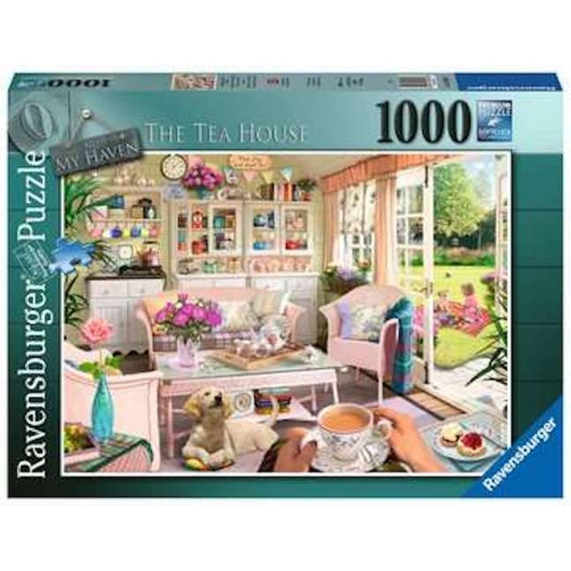 Ravensburger: My Haven #12 - The Tea Shed (1000pc Jigsaw) Board Game