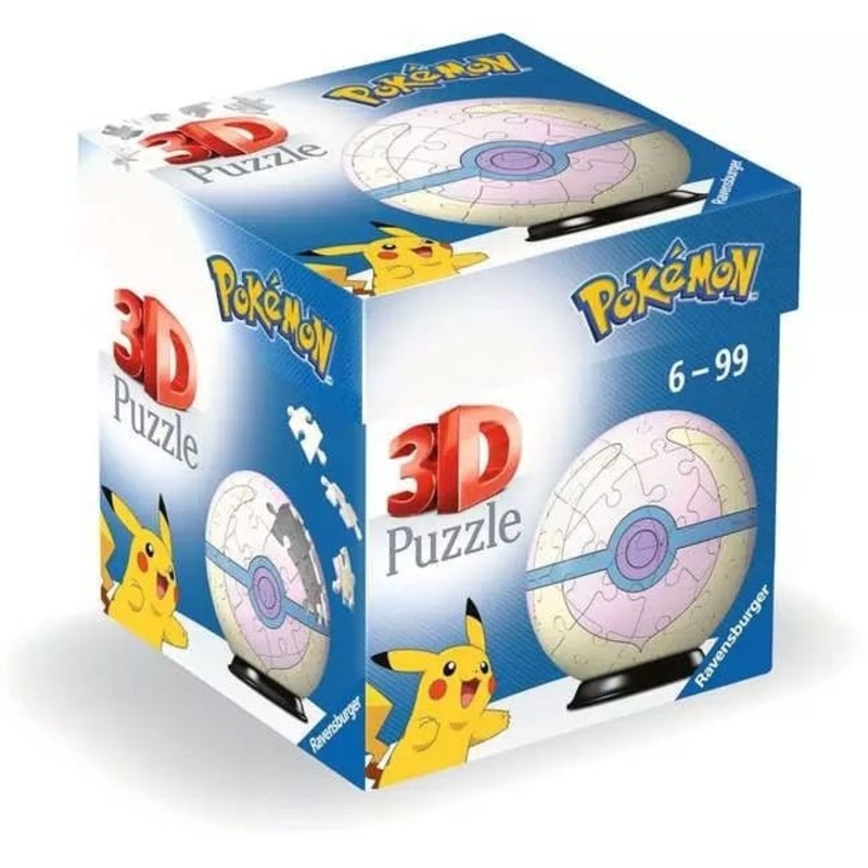 Ravensburger: Pokmon Heal Ball - 3D Puzzle (55pc Jigsaw) Board Game