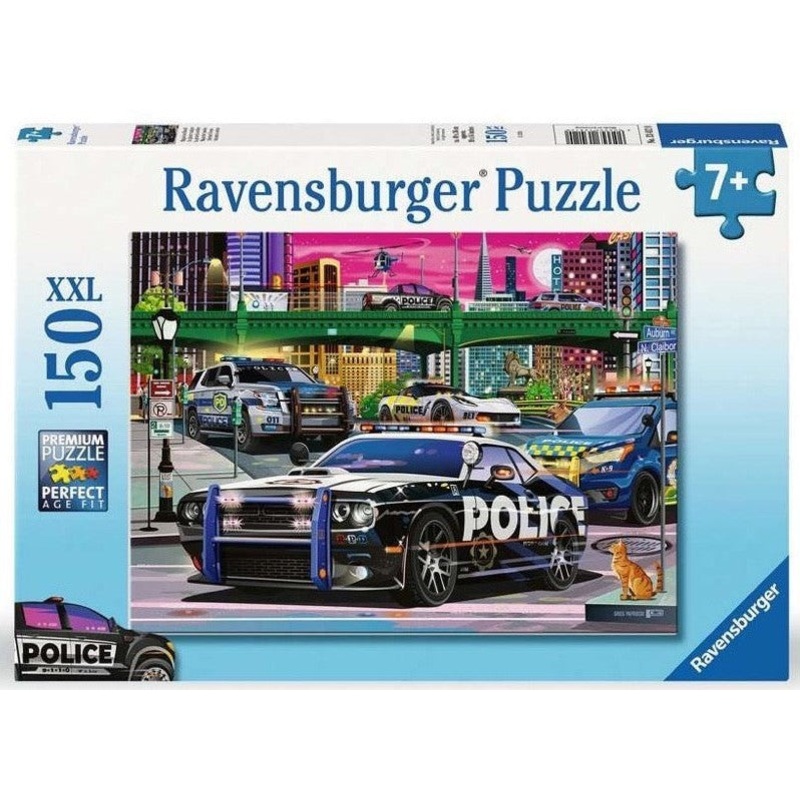 Ravensburger: Police on Patrol Puzzle (150pc Jigsaw) Board Game