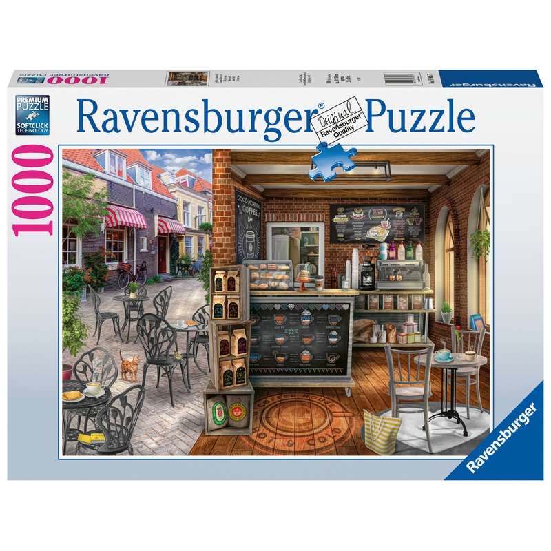 Ravensburger: Quaint Caf (1000pc Jigsaw) Board Game