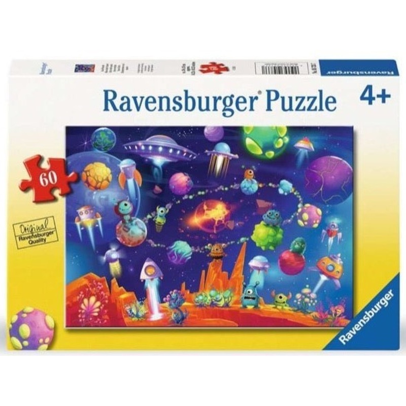 Ravensburger: Space Aliens Puzzle (60pc Jigsaw) Board Game