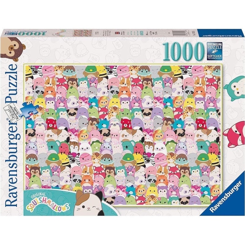 Ravensburger: Squishmallows Puzzle (1000pc Jigsaw) Board Game
