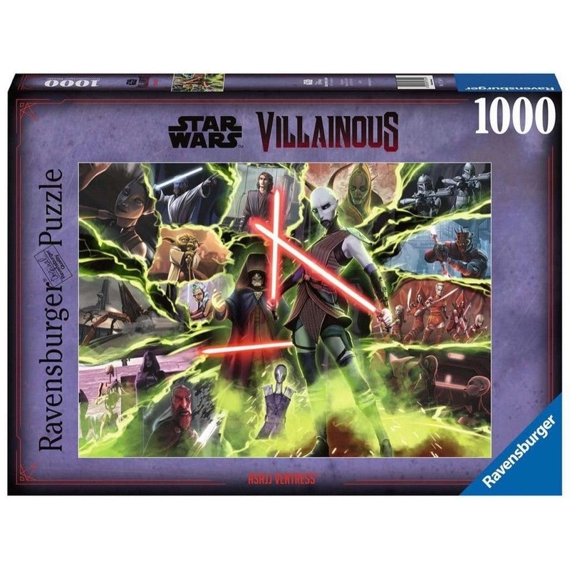 Ravensburger: Star Wars Villainous - Asajj Ventr Puzzle (1000pc Jigsaw) Board Game