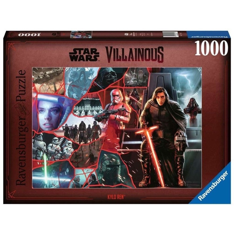 Ravensburger: Star Wars Villainous - Kylo Ren Puzzle (1000pc Jigsaw) Board Game