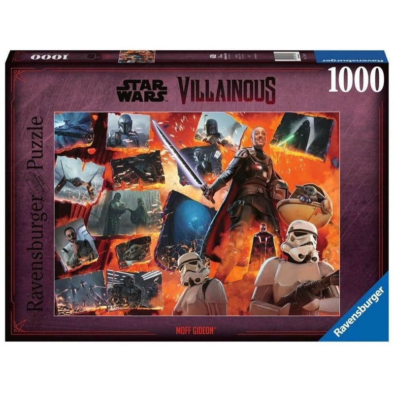 Ravensburger: Star Wars Villainous - Moff Gideon Puzzle (1000pc Jigsaw) Board Game
