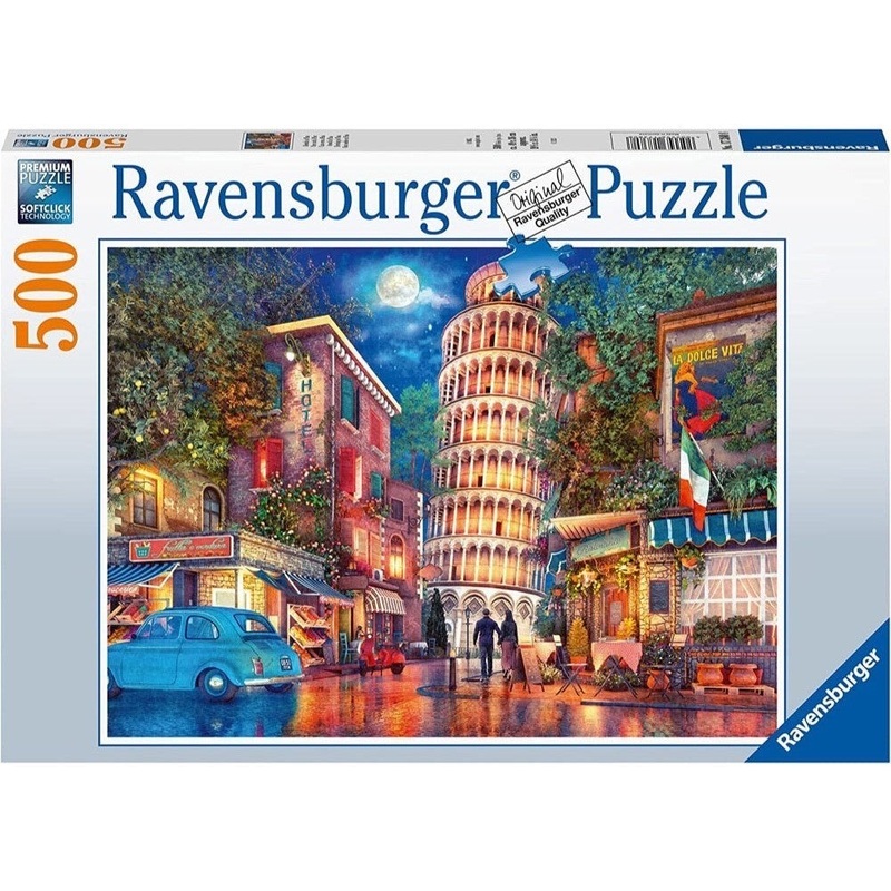 Ravensburger: Streets of Pisa Puzzle (500pc Jigsaw) Board Game