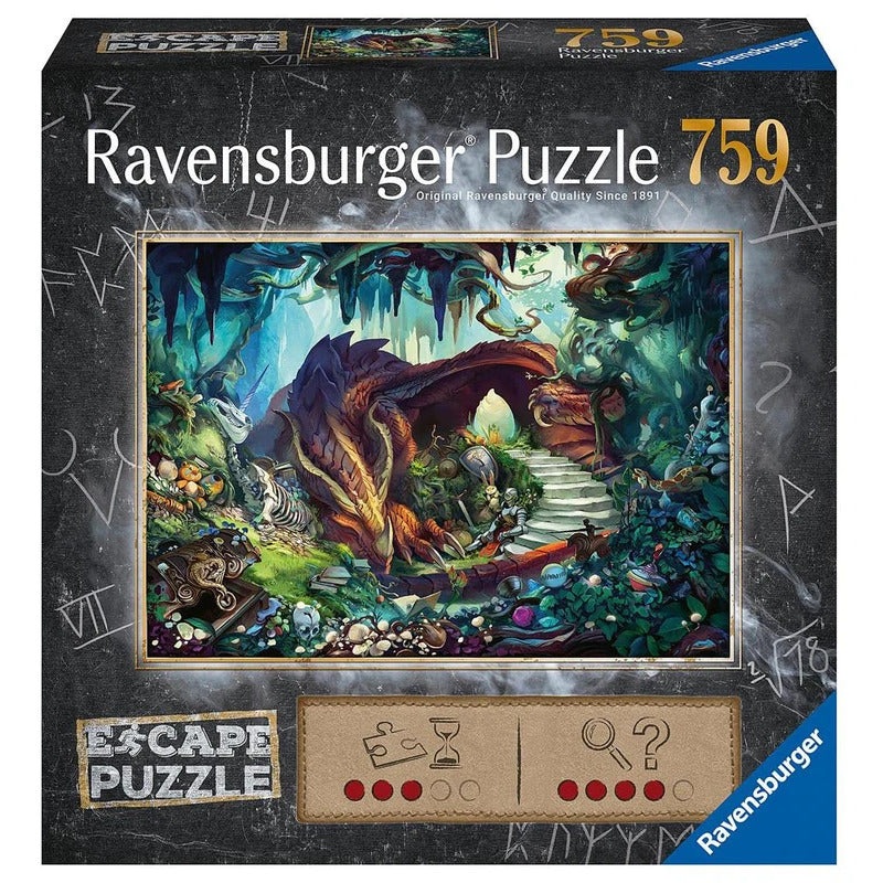 Ravensburger: The Dragon's Cave - Escape Puzzle (759pc Jigsaw) Board Game