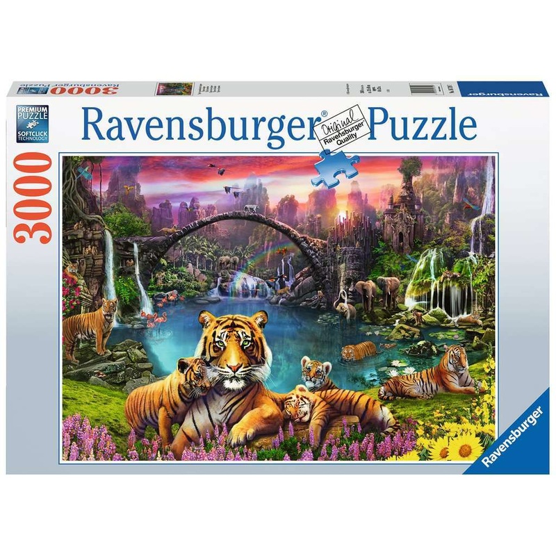 Ravensburger: Tigers in Paradise (3000pc Jigsaw) Board Game
