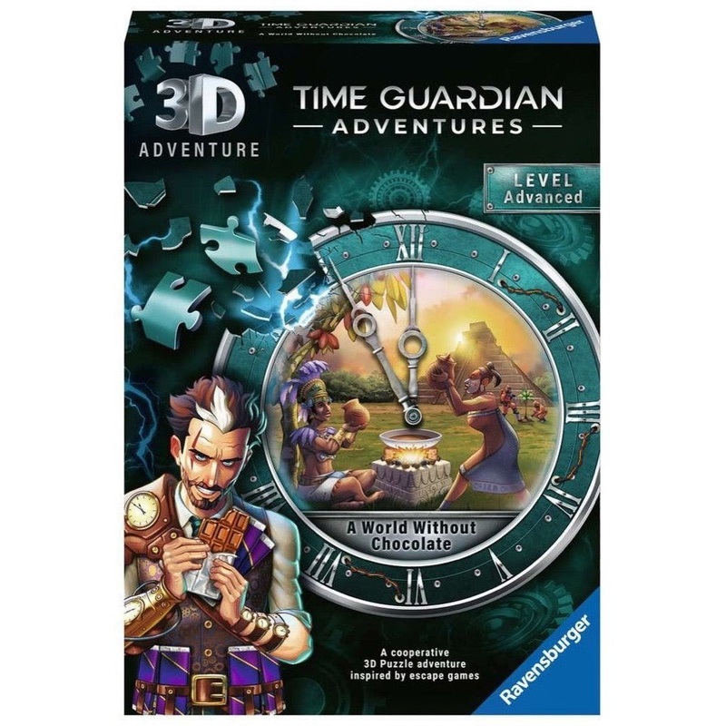 Ravensburger: Time Guardians A World Without Chocolate - 3D Puzzle (216pc Jigsaw) Board Game