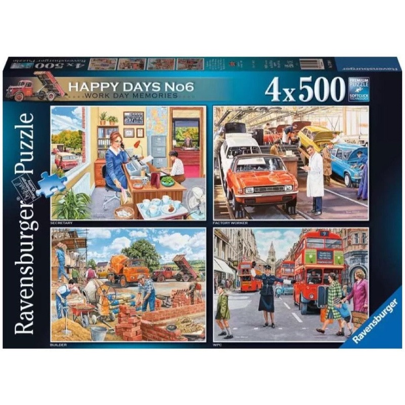 Ravensburger: Trevor Mitchell Puzzles (4x500pc Jigsaws) Board Game