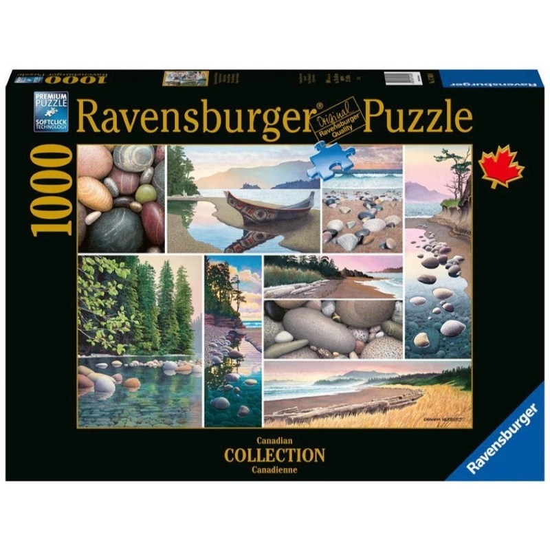 Ravensburger: West Coast Tranquility Puzzle (1000pc Jigsaw) Board Game
