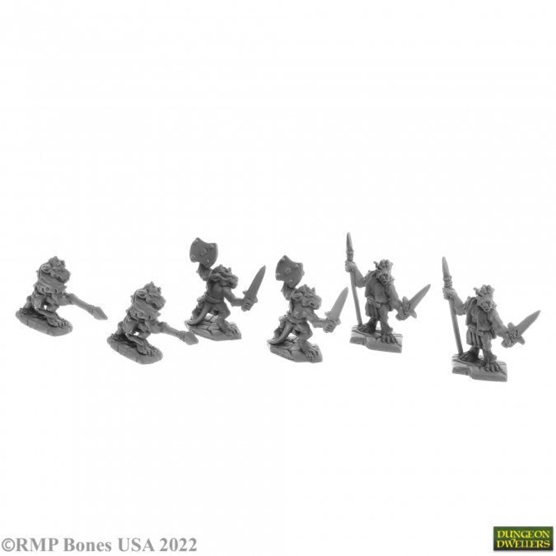 Reaper: Dungeon Dwellers - Bloodscale Kobolds (6)