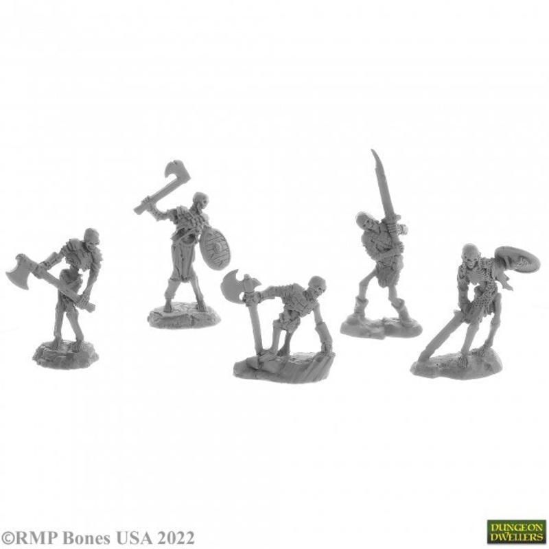 Reaper: Dungeon Dwellers - Bog Skeletons (5)