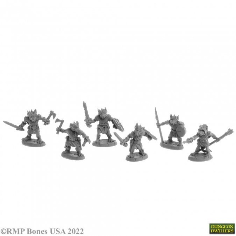 Reaper: Dungeon Dwellers - Nightclaw Kobolds (6)