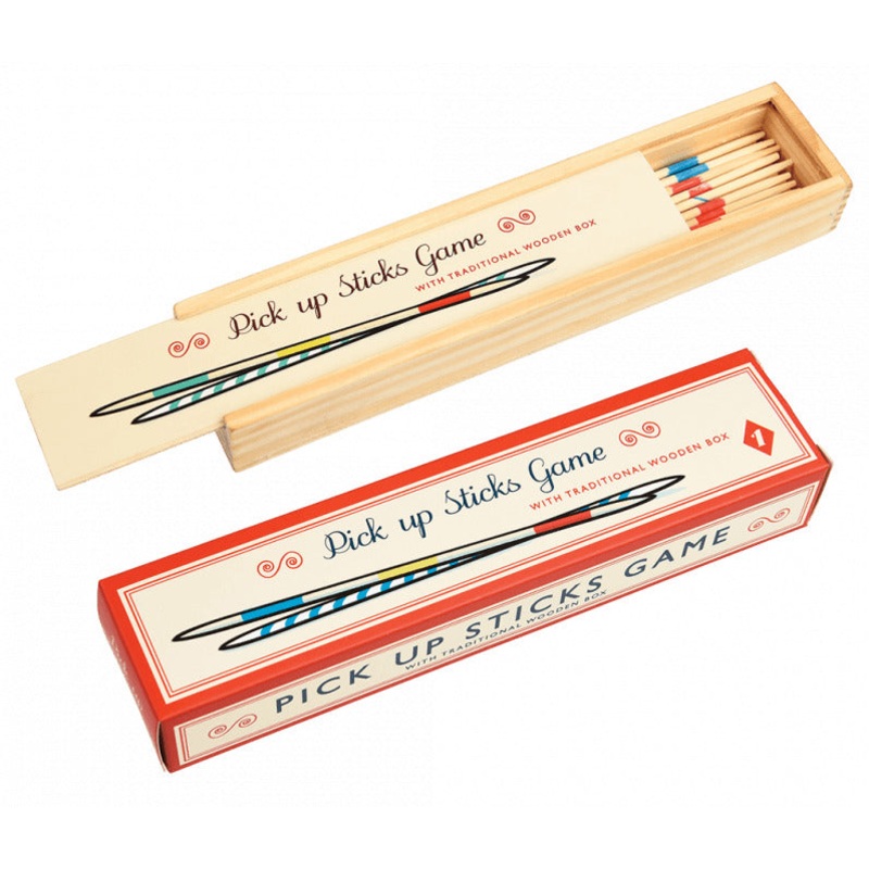 Rex London: Traditional - Wooden Pick Up Sticks Board Game