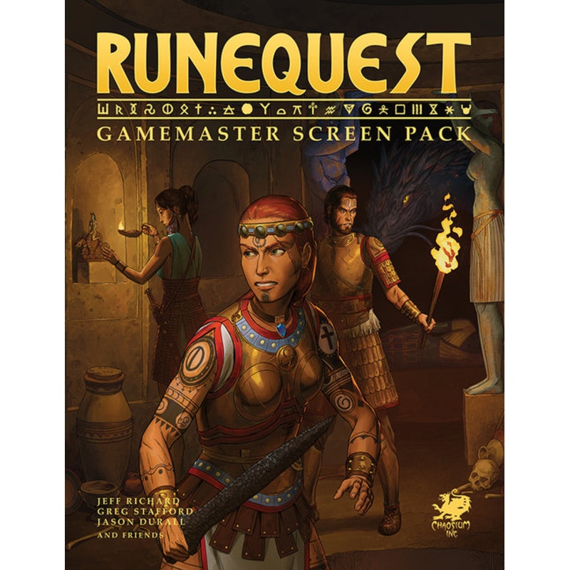 Runequest Gamemaster Screen Pack
