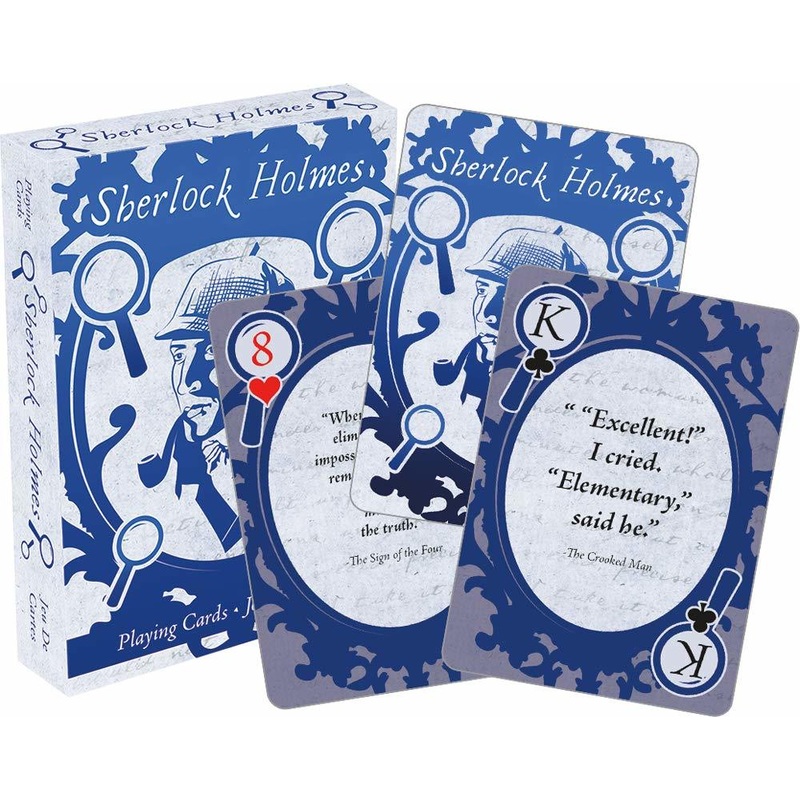 Sherlock Holmes  Quotes Playing Cards Board Game