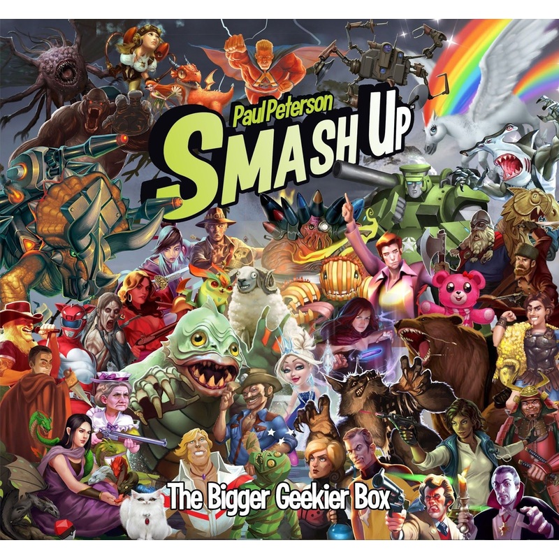 Smash Up: The Bigger Geekier Box Board Game