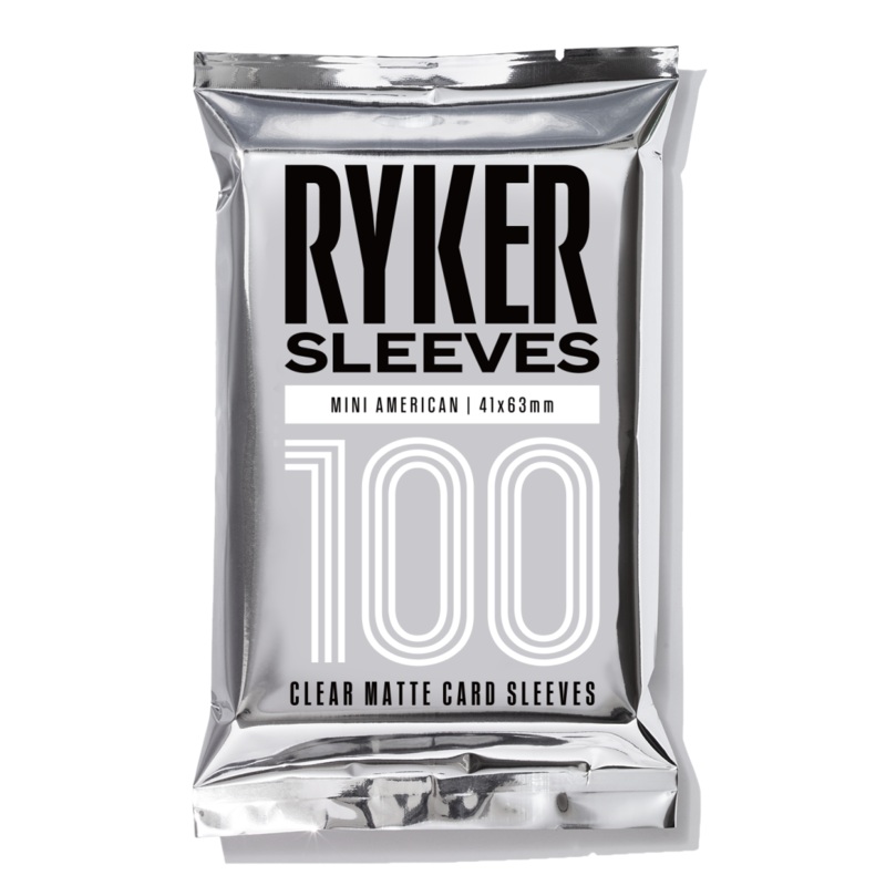 Clear Matte Mini American Card Sleeves