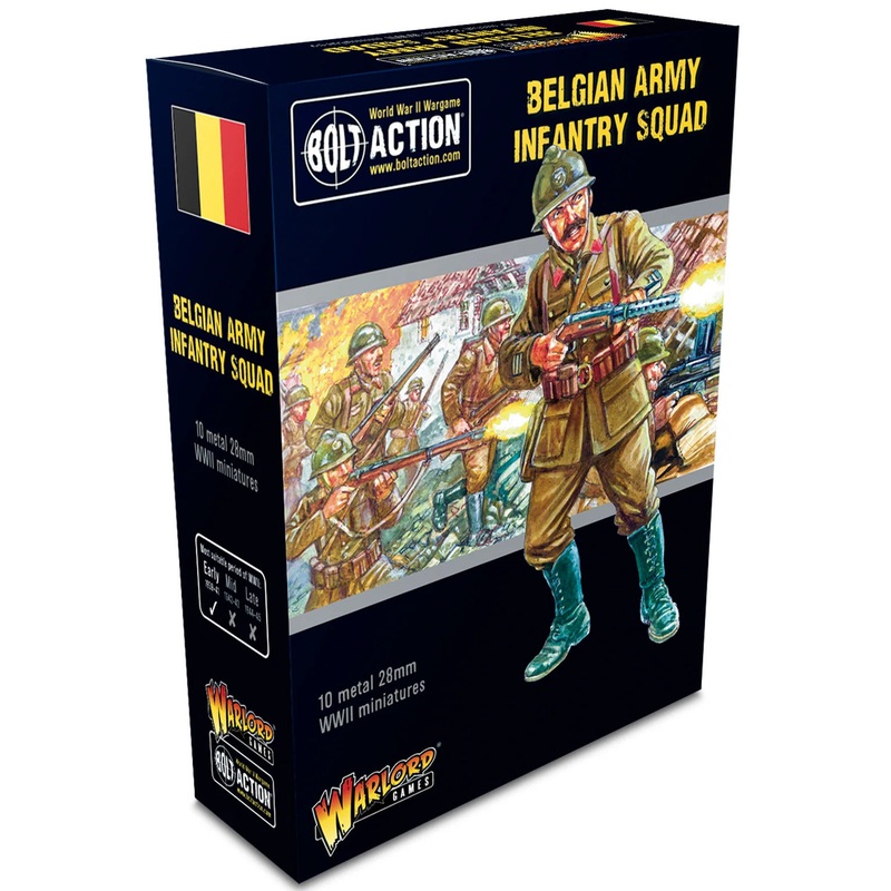 Bolt Action: Belgian Army - Infantry Squad