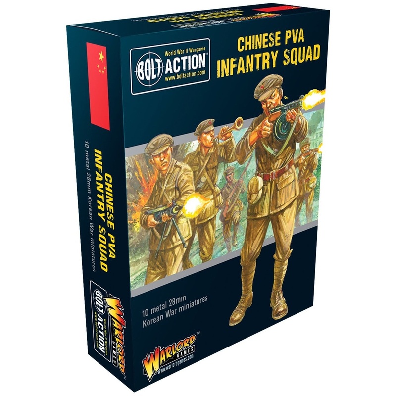 Bolt Action - Chinese PVA Infantry Squad